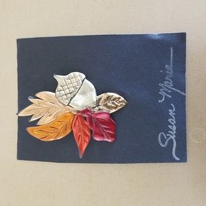 Susan Marie Autumn Pin NEW